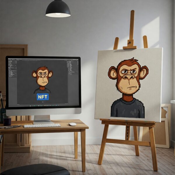 Size 60 cm x 90 cm: Pixels to Painting - Image 6